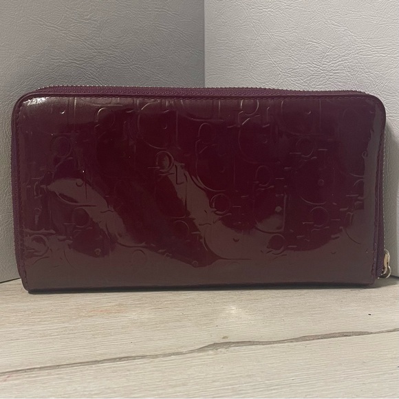 Christian Dior Bordeaux Trotter Wallet - Picture 3 of 5